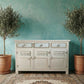 Vintage White Sideboard