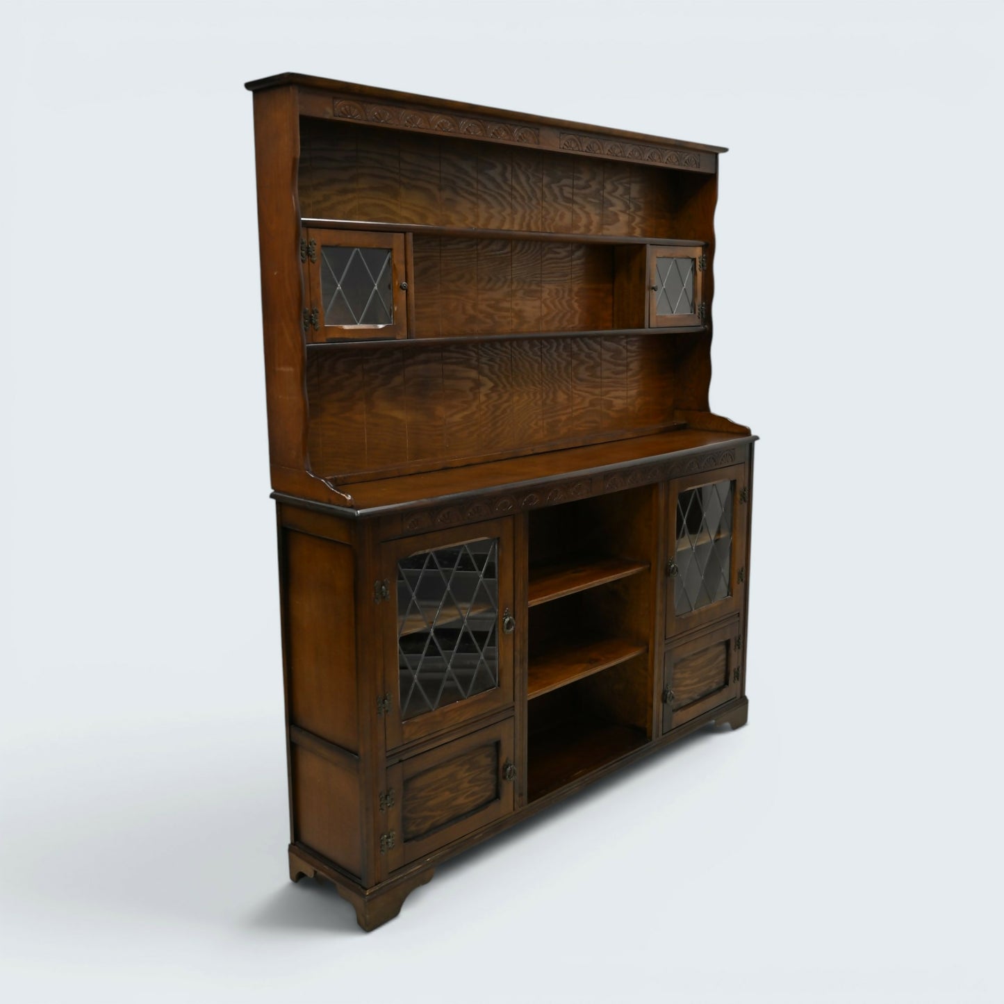 Old Charm Style Dresser Sideboard Display Bookcase Narrow FREE UK* Delivery