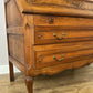 Cabinet Vintage French Louis XVI Oak Bureau Bookcase Display Cabinet LOT 6343