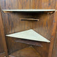 Early 20th Century Oak Freestanding Corner Cupboard