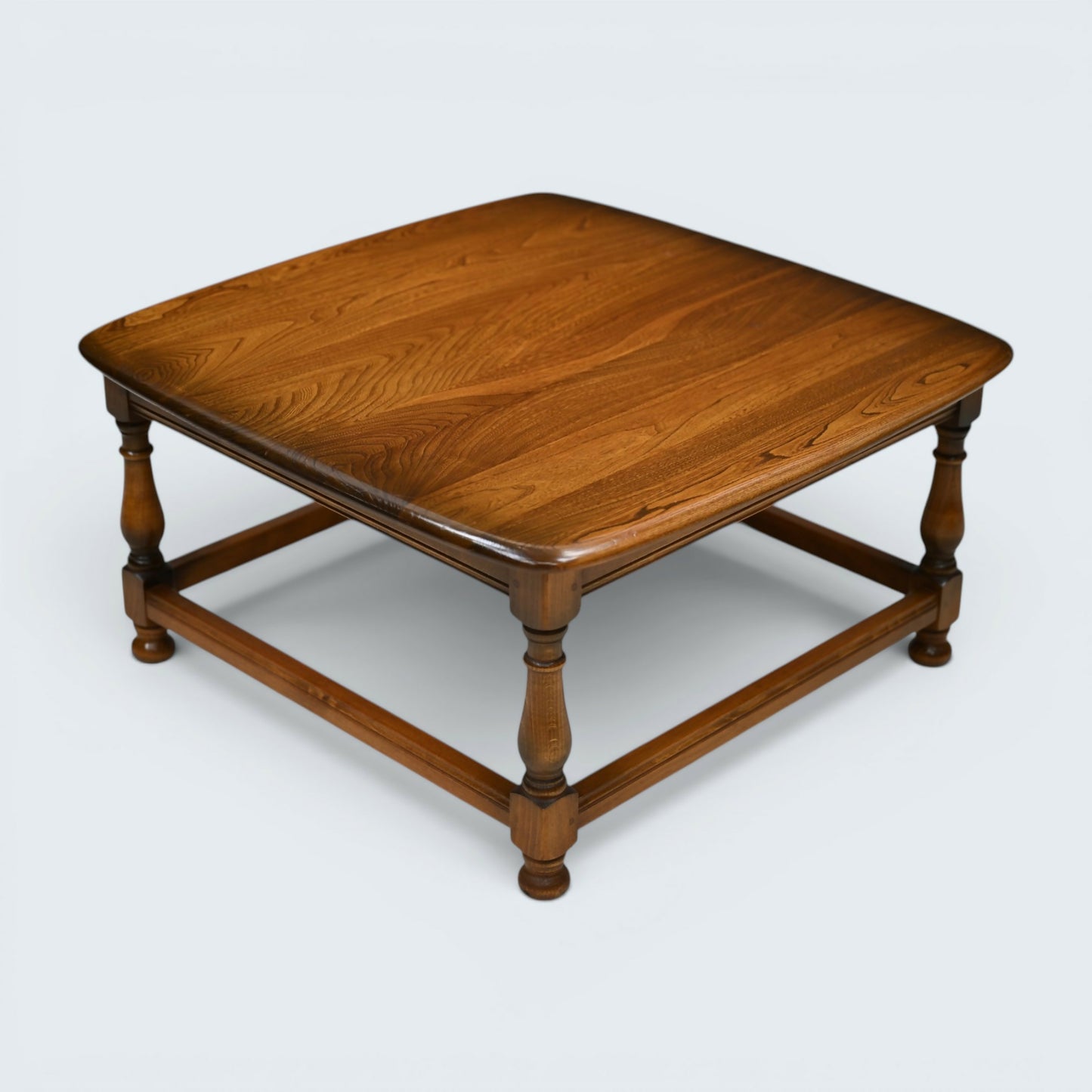 Ercol Square Low Coffee Table in Golden Dawn Finish 76cm Square FREE UK Delivery