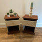 A pair of bedside tables by Englender