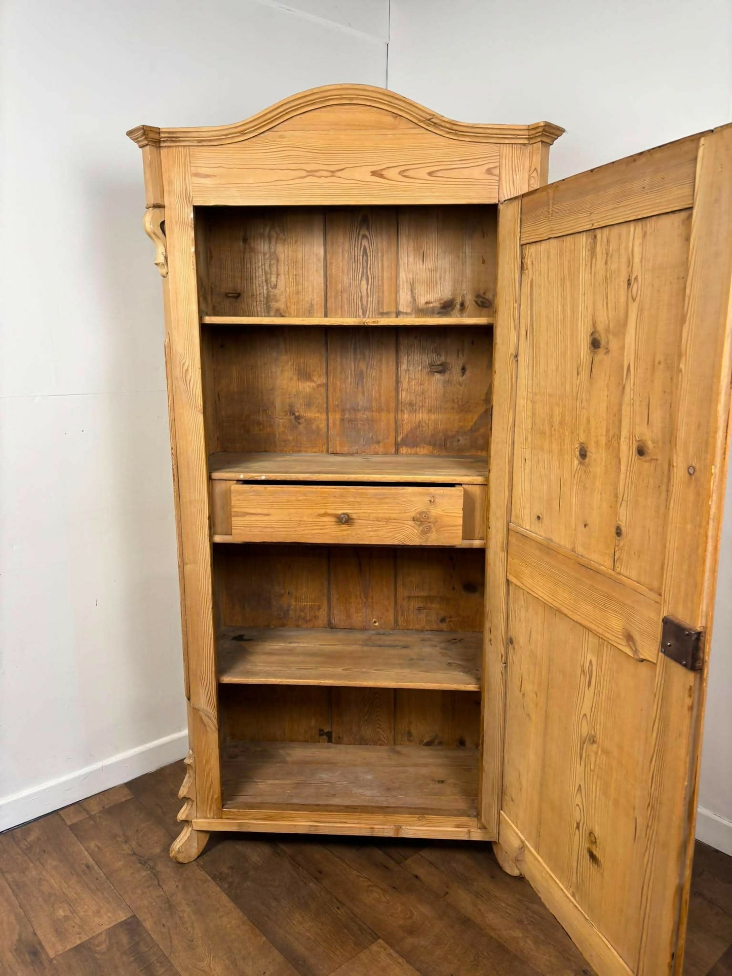 Antique French Style Pine Cupboard