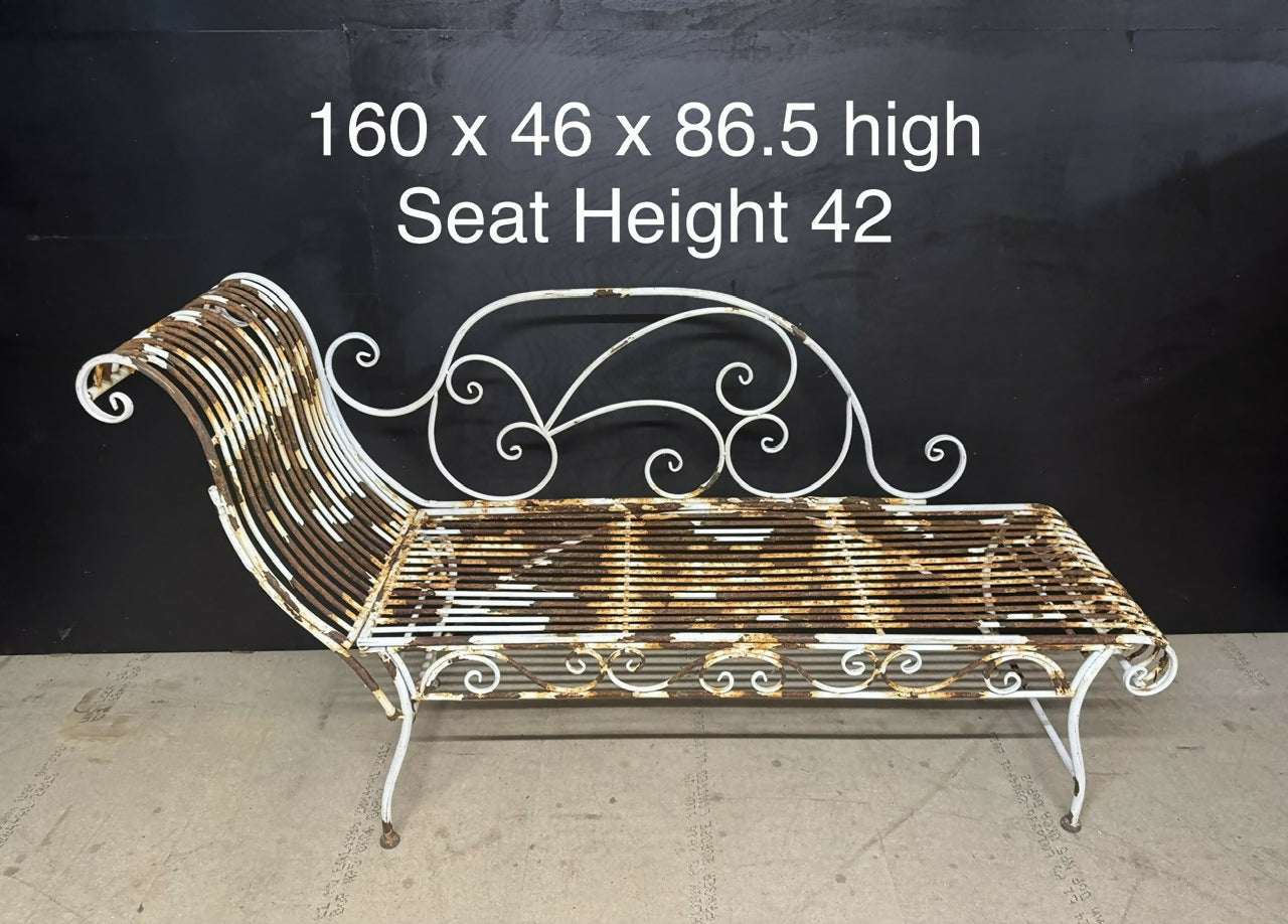French Decorative Garden Bench