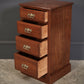 Pair Of Late Victorian Walnut Vintage Bedside Night Stands