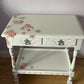 Antique side table - originally produced by 'Priory' - refurbished by Elle-Bees