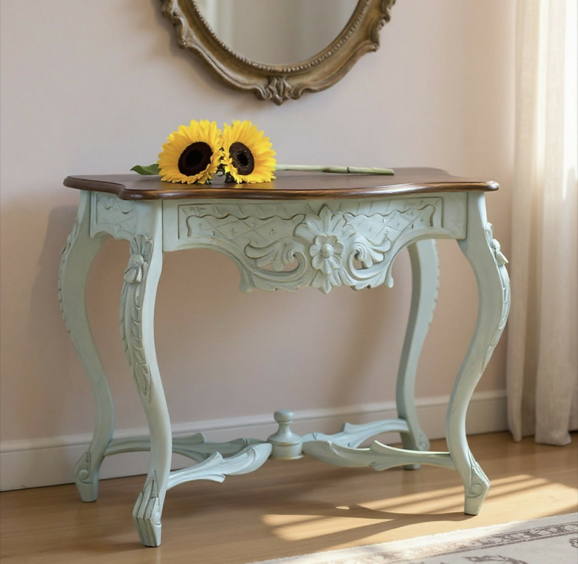 French Baroque Console Table