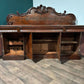 Victorian mahogany chiffonier, having a decorative gallery 4