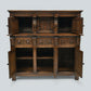 Oak Court Cupboard Buffett Sideboard By Skull (Ercol) Vintage FREE UK Delivery