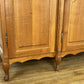 Wardrobe Vintage French Louis XVI Style Oak Four Door Carved Armoire LOT 6386