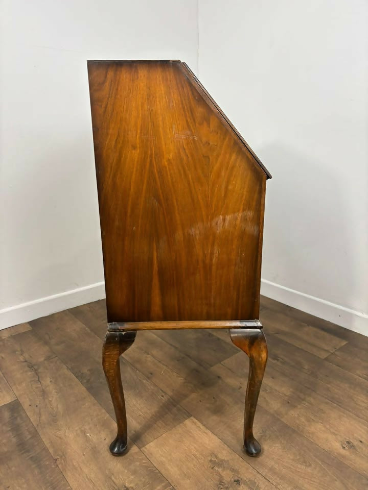 Vintage Figured Walnut Bureau