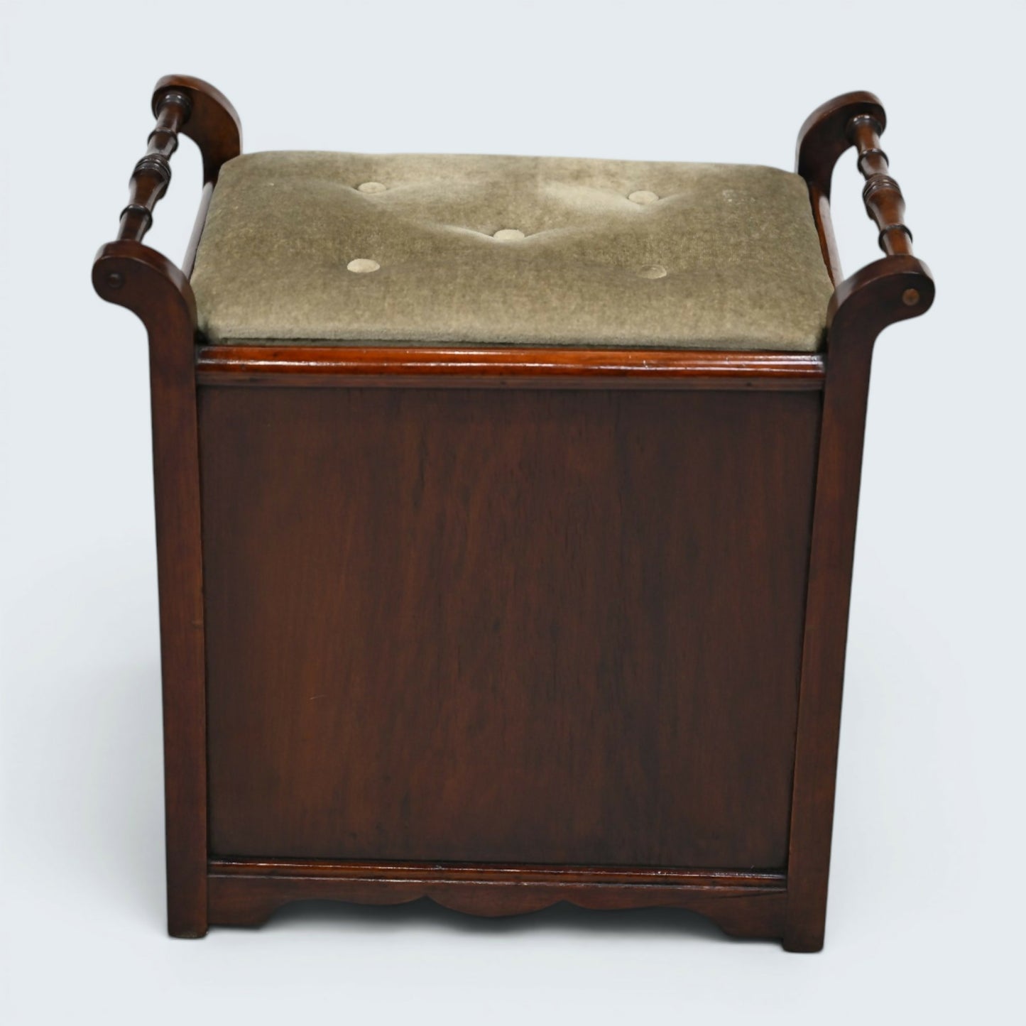 Antique Edwardian Piano Stool From Palmer Bros. Great Yarmouth FREE UK Delivery