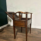 Edwardian mahogany piano stool7