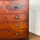 Victorian Mahogany Inlaid Secretaire Chest of Drawers