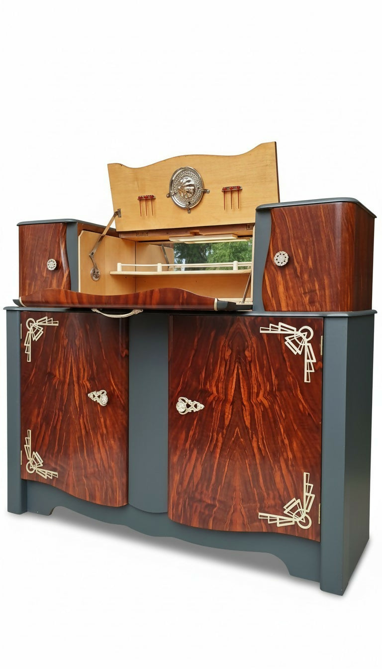 Vintage Upcycled Mid Century Drink Cabinet