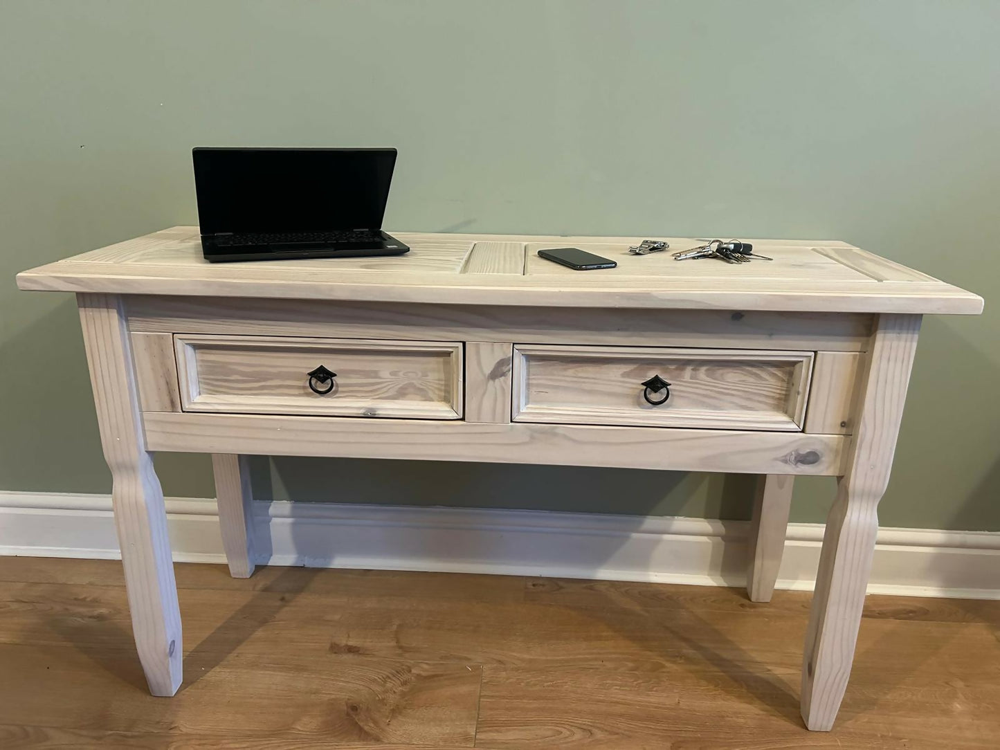 Rustic Farmhouse style Solid Wood Hallway Table