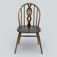 6 Ercol Windsor Bow Back Dining Chairs Fleur De Lis Carving FREE UK Delivery*