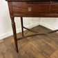 Reproduction Badged 'Strongbow' Two Drawer Side Table with Writing Slide