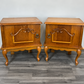 Pair of Bedside Tables Vintage French Louis XVI Cupboards Cabinets LOT 2000