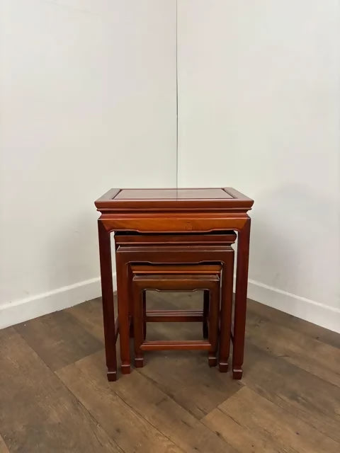 Reproduction Chinese Nest of Three Tables