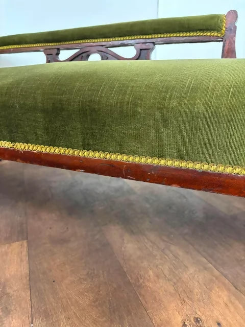 Victorian Mahogany Chaise Longue