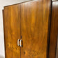 1940s Art Deco Walnut Wardrobe