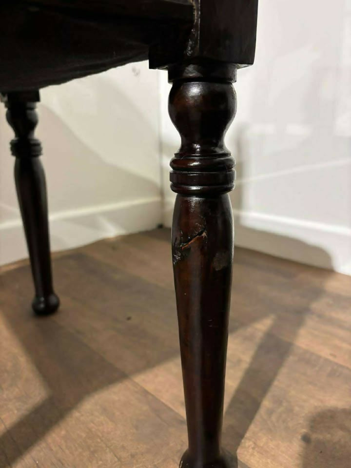 Set Of Four Edwardian High Back Dining Chairs