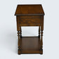 Old Charm Side Table Lamp Table Light Oak Finish With Drawer FREE UK Delivery