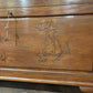 Oriental Carved Camphor Wood Blanket Box