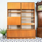 G Plan Form Five Teak Wall Unit Display Cabinet Retro Vintage Drinks Cabinet