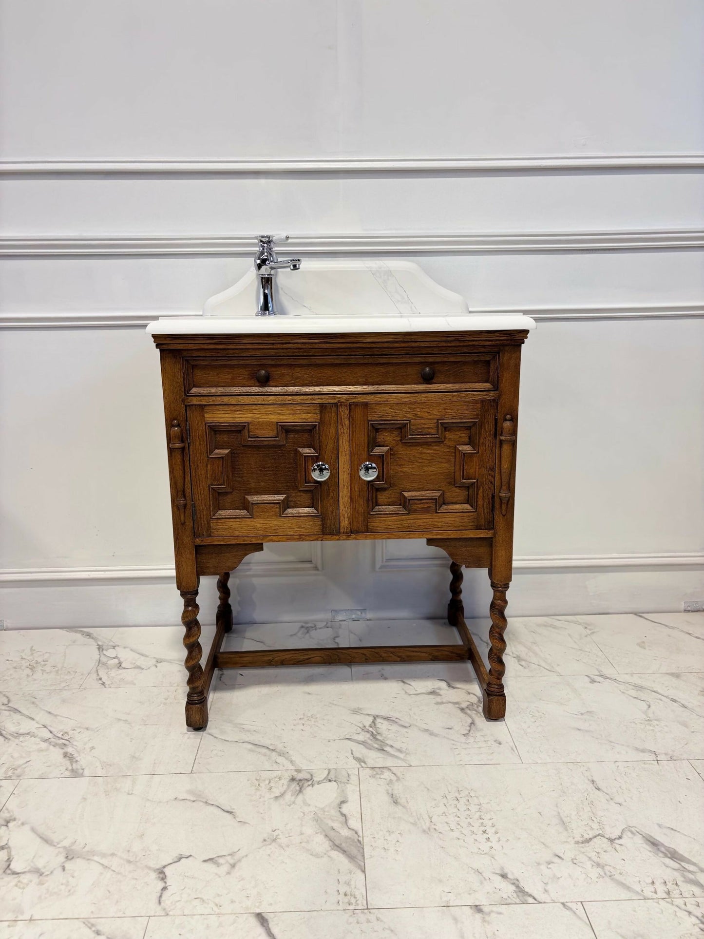 Bathroom Vanity Unit Made to Order Vanity Unit Custom Made Bathroom Furniture Antique Traditional Bathroom Washstand Basin Unit