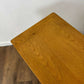 Modern Solid Oak Three Drawer Console Table