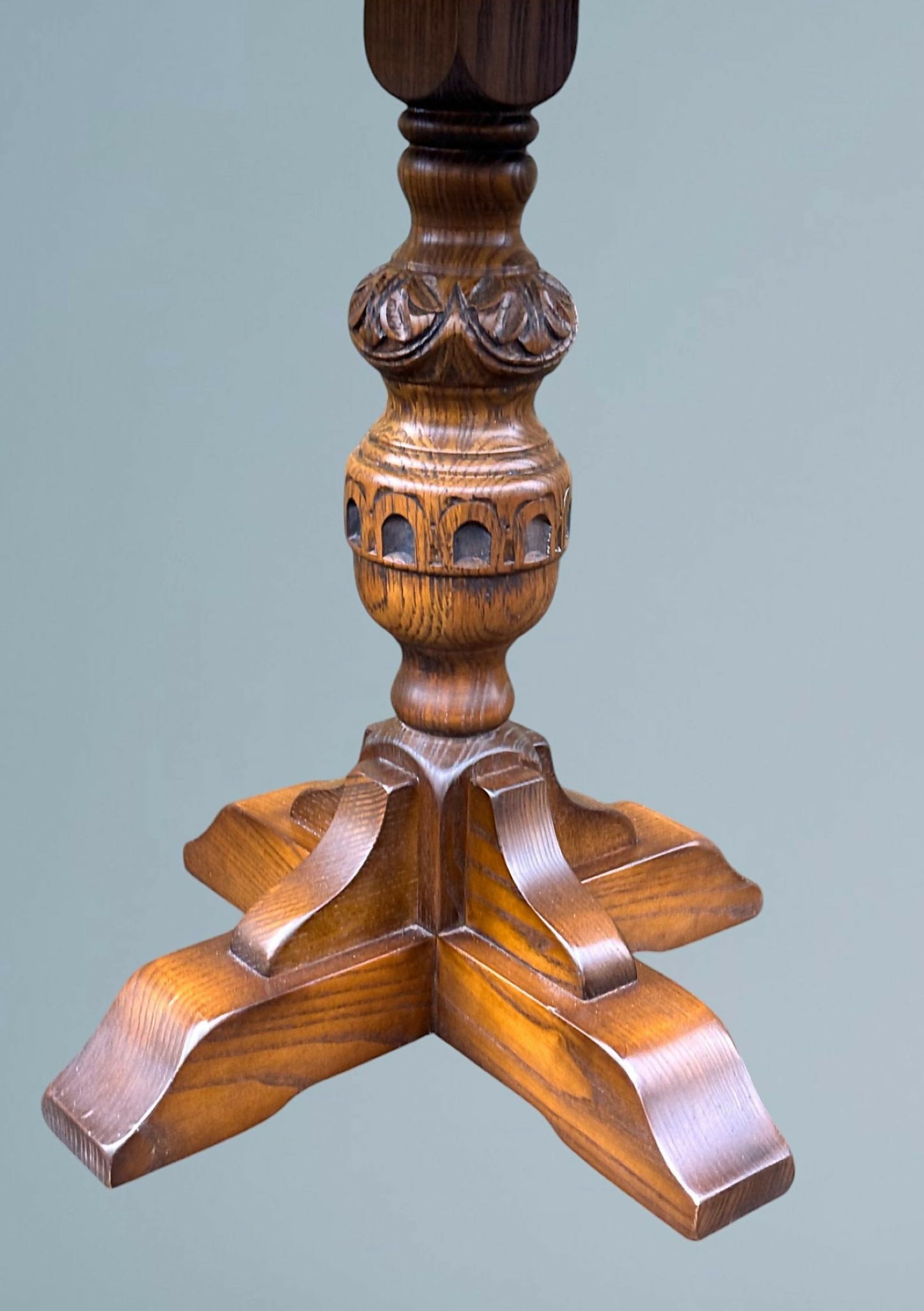 Old Charm Oak Wine Table Wood Bros