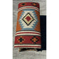Beautiful Contemporary Kilim Kelem Flat Weave Upholstered Bench Seat With Rack