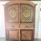 Indian larder vintage cupboard/indian linen cupboard cabinet
