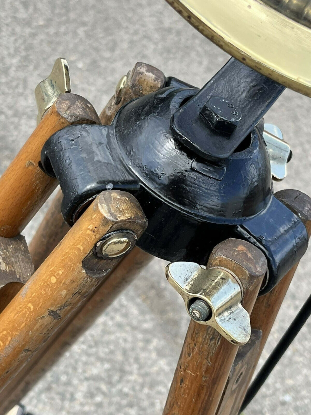 Industrial 1920’s Tripod Lamp, 1920s