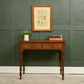 Pitch Pine Console Table / Writing Desk - Arts & Crafts