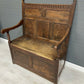 An Oak 17th Century Antique Monks Bench