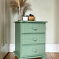 Textured Bedside Table - Green