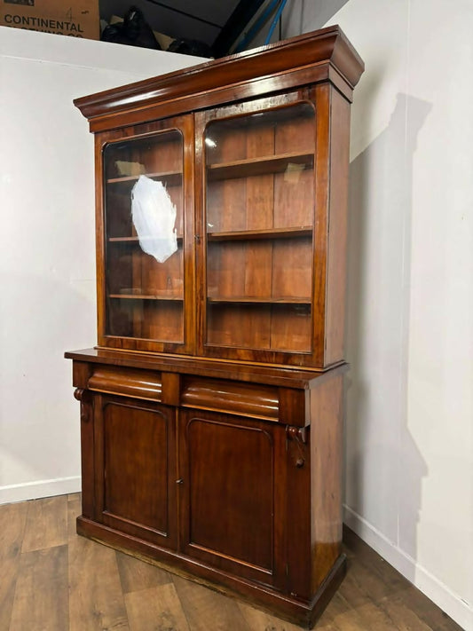 Victorian Mahogany Bookcase