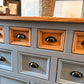 Heritage Grey Apothecary Chest of Drawers