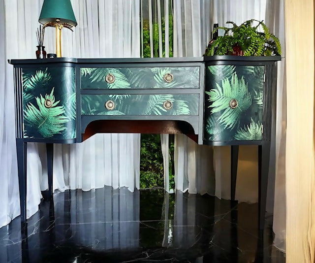Sideboard - black and green