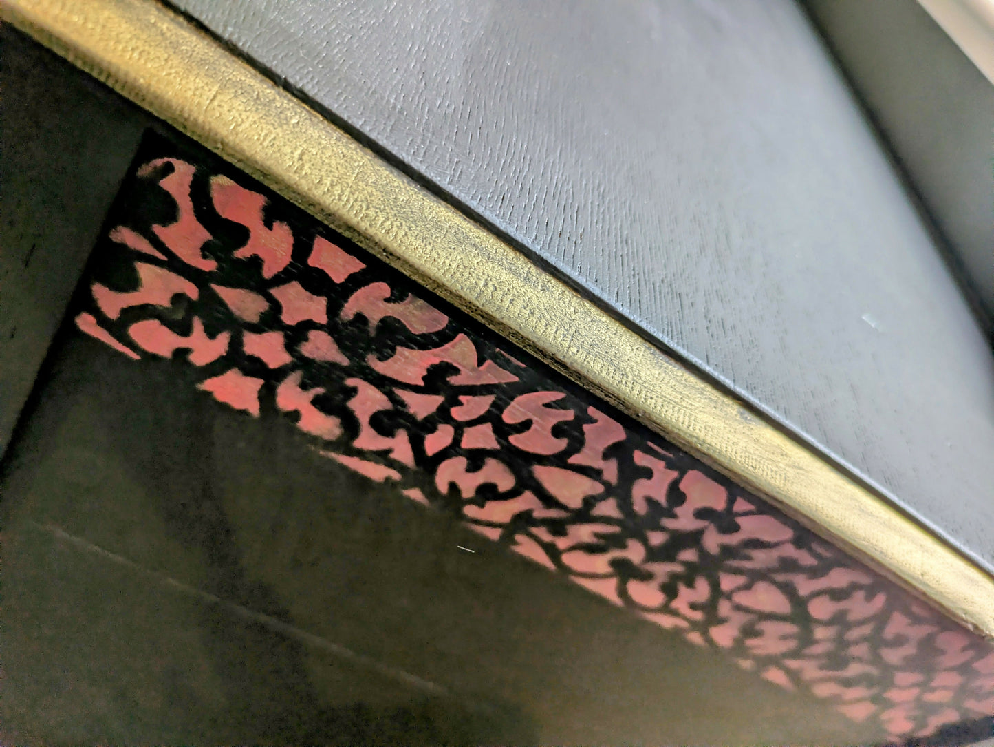 Hand-Painted Parisian Dresser – Moulin Rouge Inspired Statement Piece