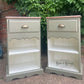 Solid Pine Farmhouse Rustic Bedside Cabinets Drawers