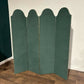 Vintage Four Fold Suede Dressing Screen7