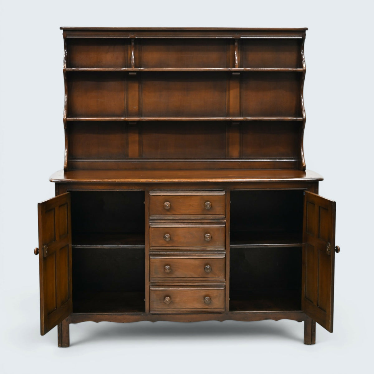 Ercol Sideboard Welsh Dresser Top 4 Drawers 2 Cupboards 282D FREE UK Delivery*
