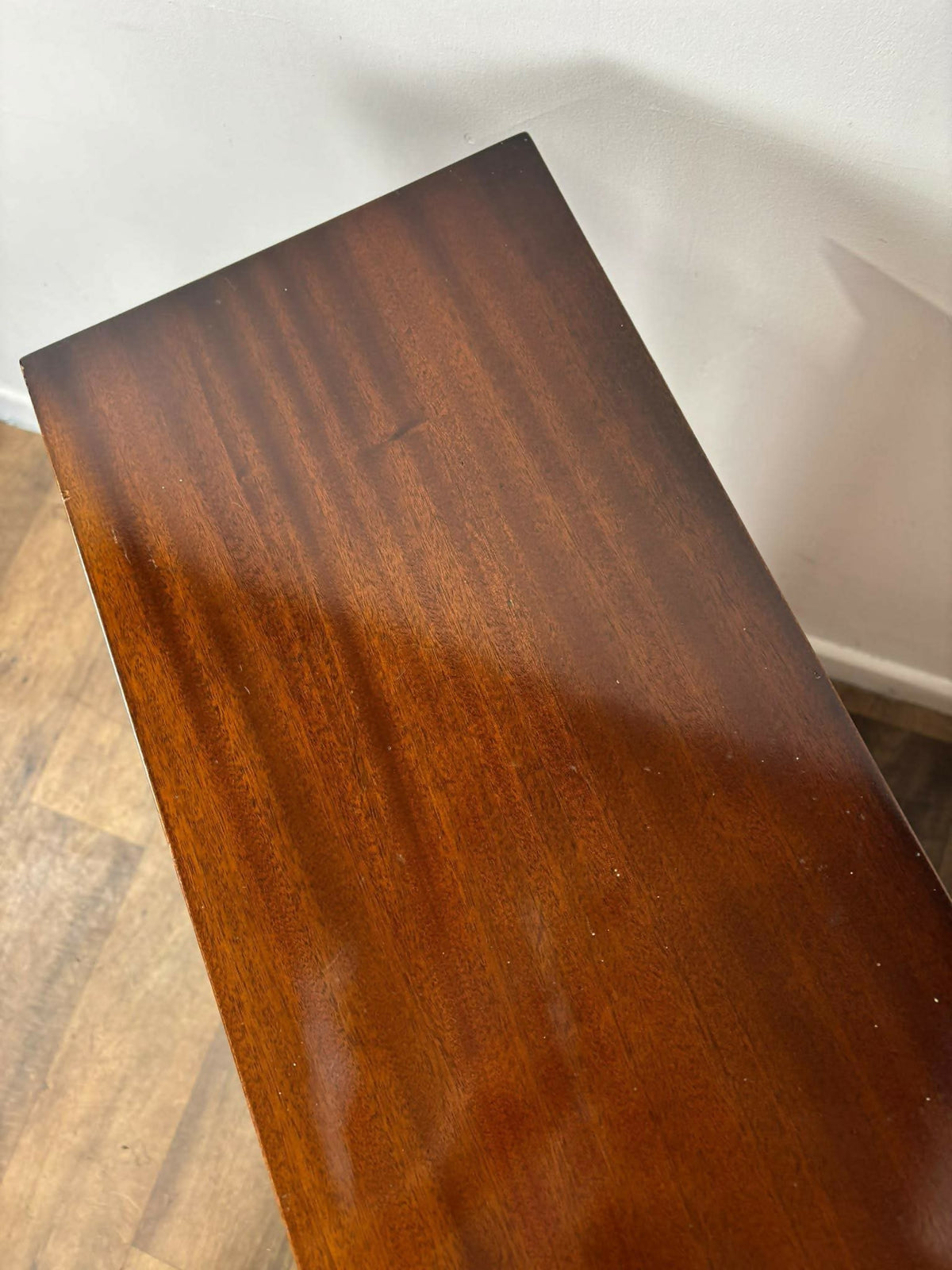 Reproduction Mahogany Glazed Bookcase