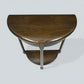 Ercol Half Moon Hall Table Demilune 2 Tier Traditional Dark FREE UK Delivery*
