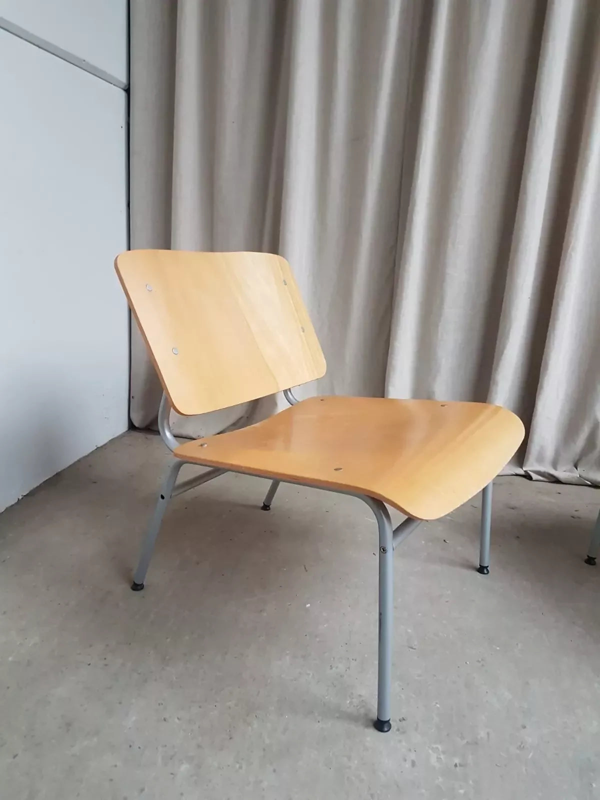 Vintage Late Mid Century Pair Of IKEA Lounge Chairs Scandi By Jonas Karlsson R432