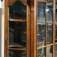 Dutch Mahogany 19th Century Bombe Display Cabinet55